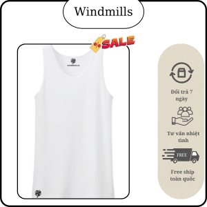 Áo 3 Lỗ Windmills Mẫu Logo Đơn Giản