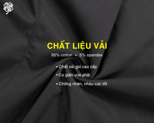 chất liệu quần short nam windmills