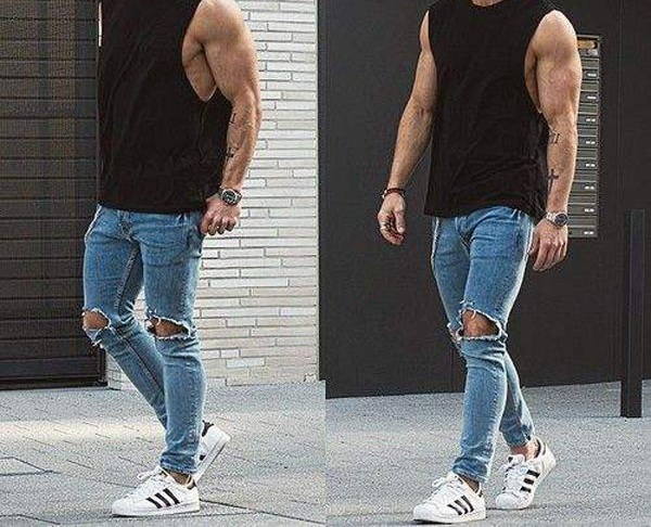 Phối đồ với áo 3 lỗ nam cách để mọi người có những outfit cực chất